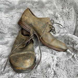 Clarks brown leather mens oxfords sz 11 NWOB